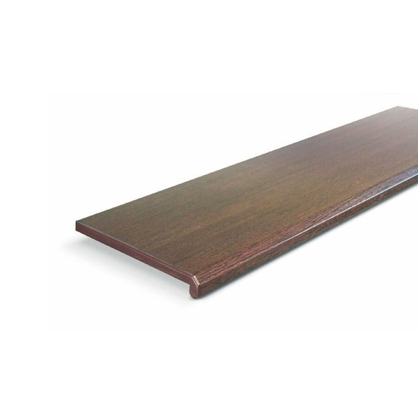 Подоконник ПВХ Danke Premium Wenge венге матовый 200х1100 + заглушки в ...