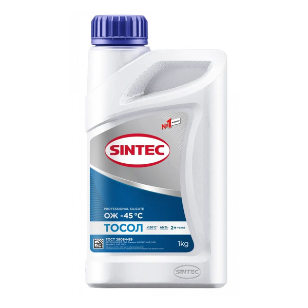 Антифриз SINTEC Тосол ОЖ-45 (40) Premium 1 кг, Готовый раствор купить ...