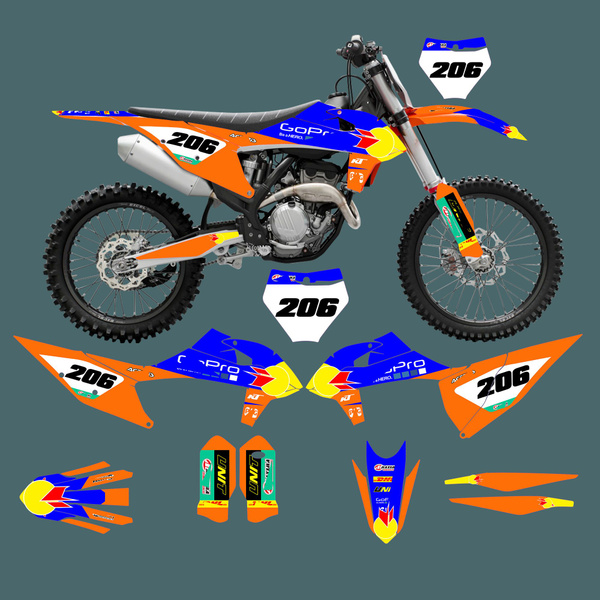 Применяется к KTM 19-22SXF 2019 2020 2021 2022 Мотоцикл наклейка ...