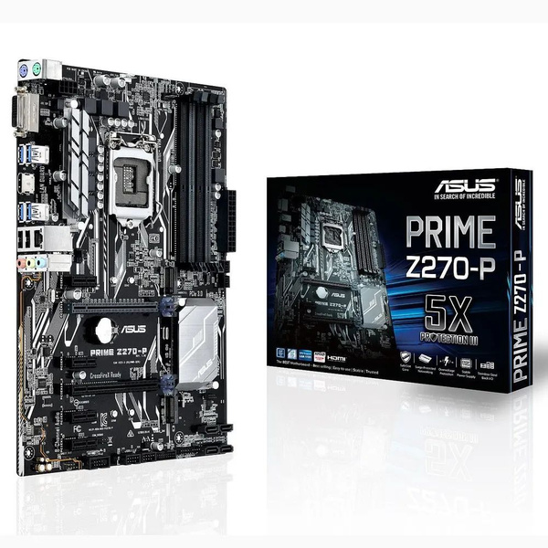 Материнская плата ASUS ASUS PRIME Z270-P материнская плата Socket 1151 ...