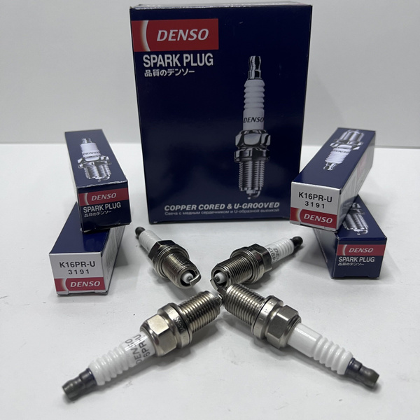 Комплект свечей зажигания DENSO K16PR-U_4 - купить по выгодным ценам в ...