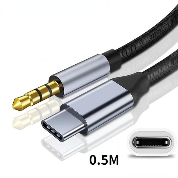Аудиокабель USB Type C до 3,5 мм Aux Гарнитура Динамик Разъем для ...