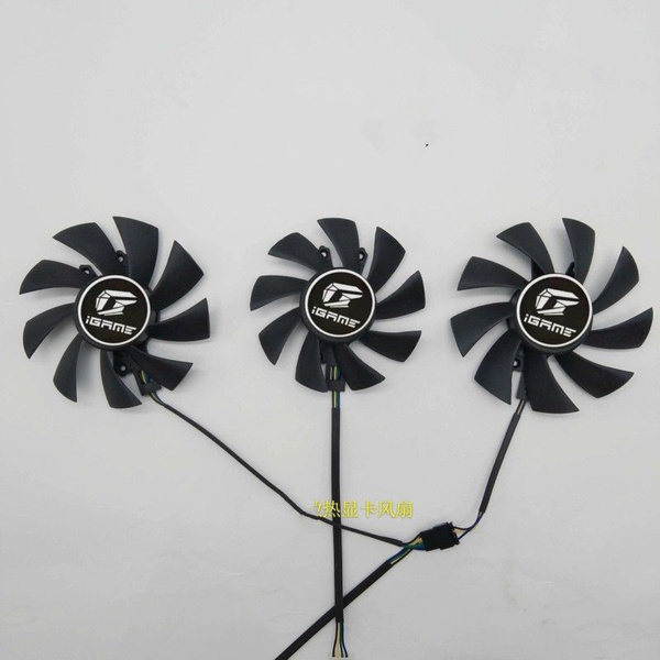7 Радуга Colorful GeForce RTX 1660 2060 Видеокартальный вентилятор ...
