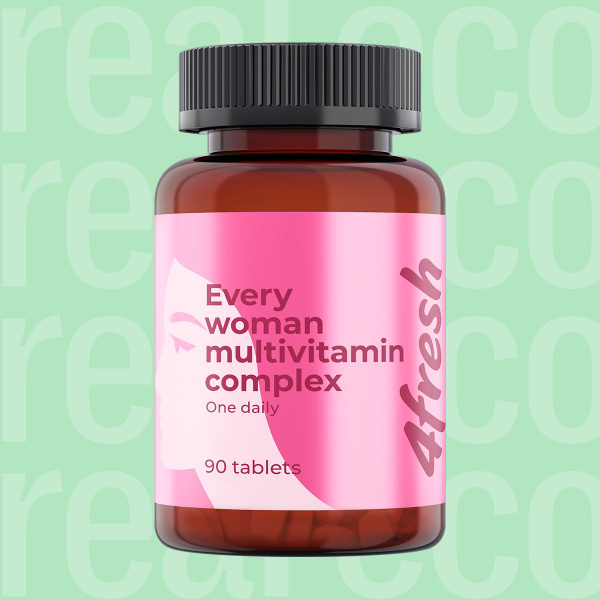 Витамины для женщин с коэнзим Q10 и альфа-липоевой кислотой 4fresh ...