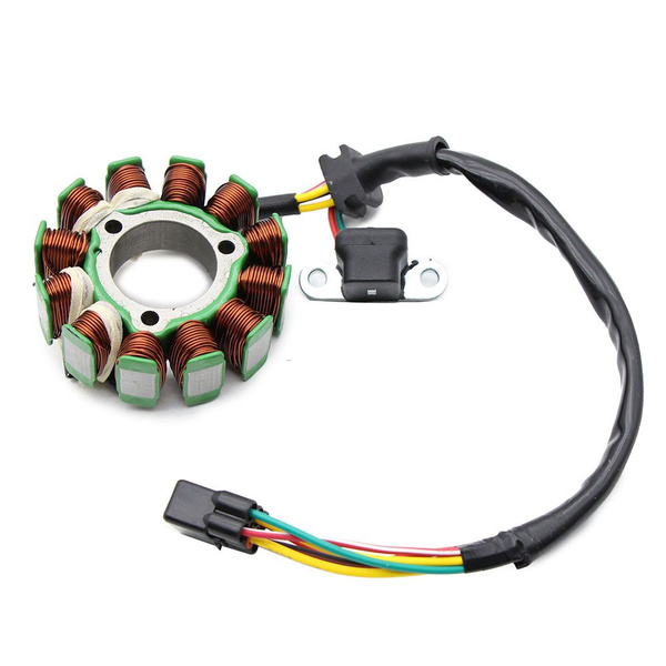 GOOFIT Motorrad Generator Stator – Ersatz Für Suzuki RMZ250/RMZ450 2008-2013