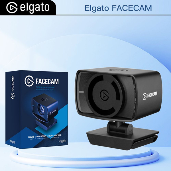 Elgato Web-камера FACECAM, черно-серый - купить с доставкой по выгодным ...