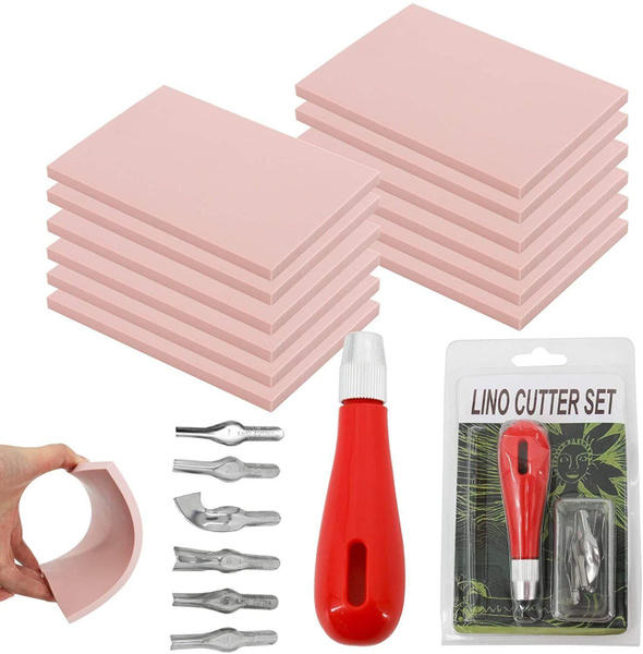 Блок для гравировки печатей, набор для изготовления штампов, 12 шт ...