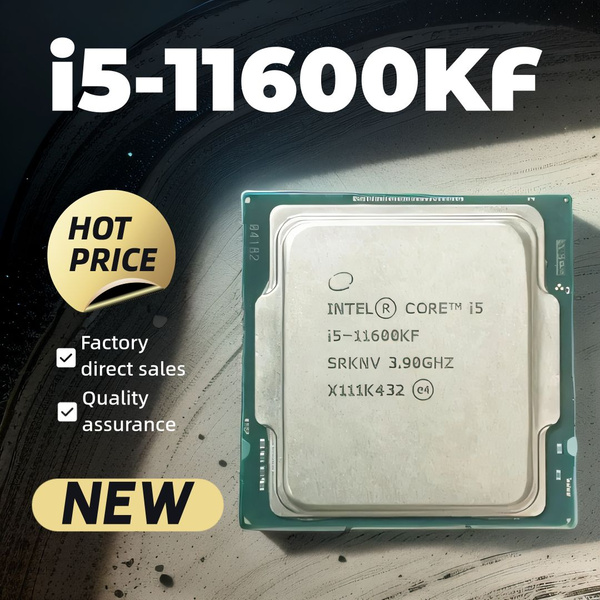 Процессор Intel i5-11600KF Core i5 11-го поколения, OEM (без кулера), 6 ...