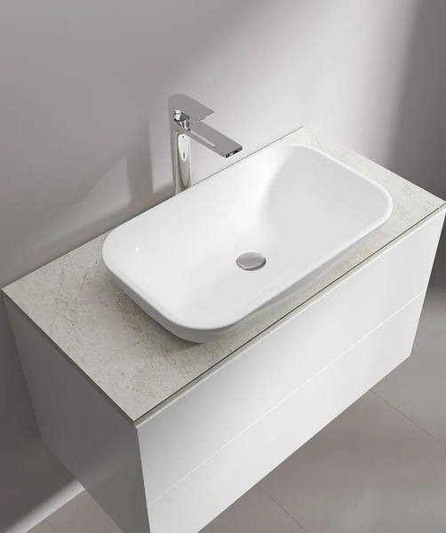 Столешница из керамогранита под накладную раковину VS-03-595-450-11 ...