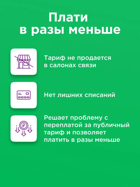 SIM-карта Сим карта безлимит гб в сетях для модема, бесплатная раздача ...