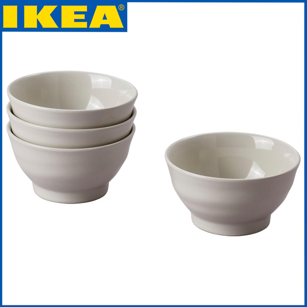 Миска IKEA, Керамика купить по низкой цене в интернет-магазине OZON ...