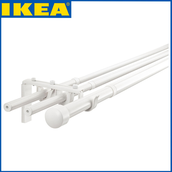 Карниз круглый 3 ряда IKEA Прямой - купить по доступным ценам в ...