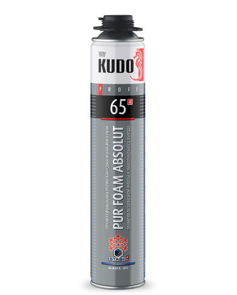 KUDO ABSOLUT PROFF 65 ALASKA пена полиуретановая монтажная ...