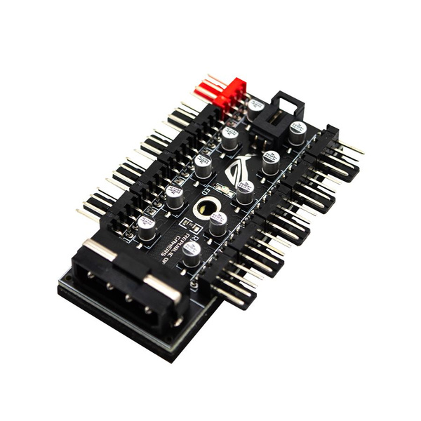 Разветвитель на 10 вентиляторов 4pin PWM,подключение MOLEX - купить ...