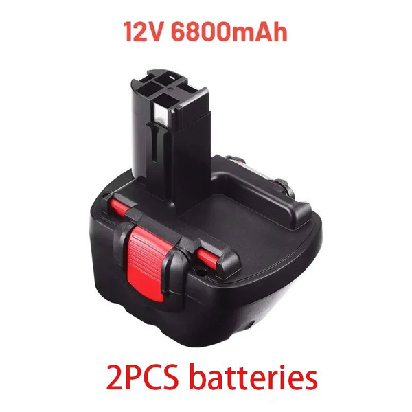 Batteria Ricambio 12V 3.6Ah Ni-MH Per Trapani Bosch - Compatibile BAT043, BAT120, BAT139 E Altri Modelli