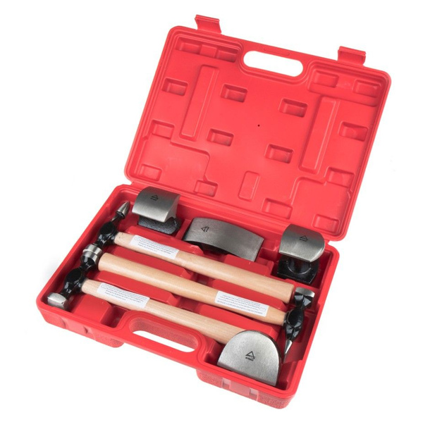 Набор рихтовочных молотков и поддержек, 7пр. купить на OZON по низкой ...