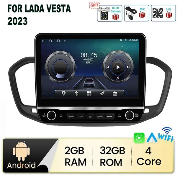 Лада Веста/Lada Vesta 2023 2+32Гб / 10 дюймов 2 DIN-Android Auto ...