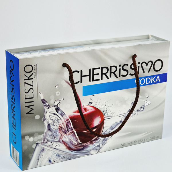 Конфеты MIESZKO Cherrissimo Вишня с Водкой, 285 г (СУМКА) - купить с ...