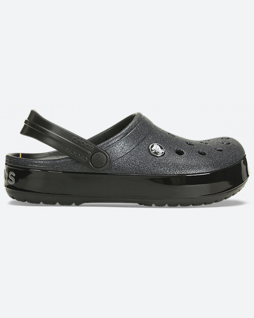 glitter clog crocs