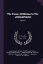 The Poems Of Ossian In The Original Gaelic; Volume 1 - James Macpherson, John M'Arthur