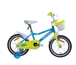 Колеса безопасности по обеим сторонам велосипеда.;
Низкая рама и близость педалей - даже самая крошечная принцесса сможет  ...