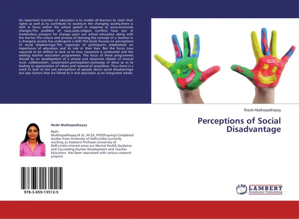 Обложка книги Perceptions of Social Disadvantage, Rashi Mukhopadhayay