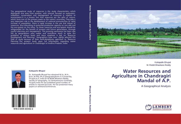 Обложка книги Water Resources and Agriculture in Chandragiri Mandal of A.P., Kottapalle Bhupal and M. Reddi Bhaskara Reddy