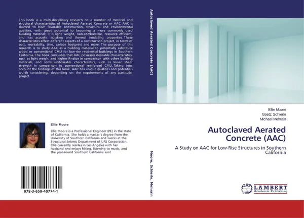 Обложка книги Autoclaved Aerated Concrete (AAC), Ellie Moore,Goetz Schierle and Michael Mehrain