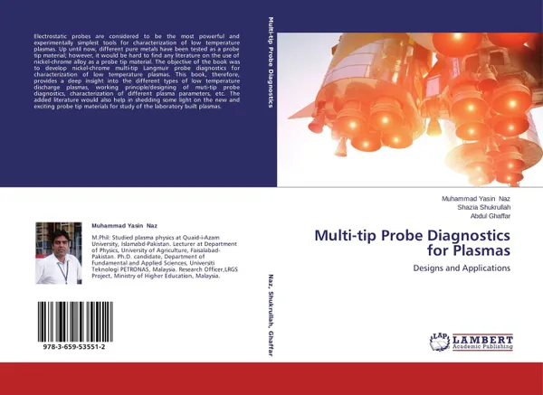 Обложка книги Multi-tip Probe Diagnostics for Plasmas, Muhammad Yasin Naz,Shazia Shukrullah and Abdul Ghaffar