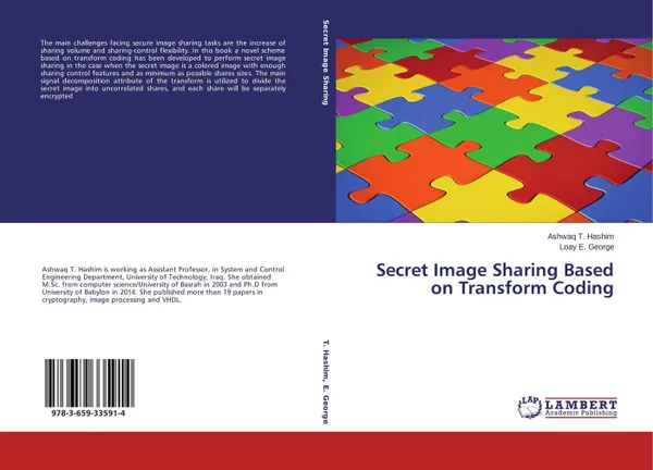 Обложка книги Secret Image Sharing Based on Transform Coding, Ashwaq T. Hashim and Loay E. George