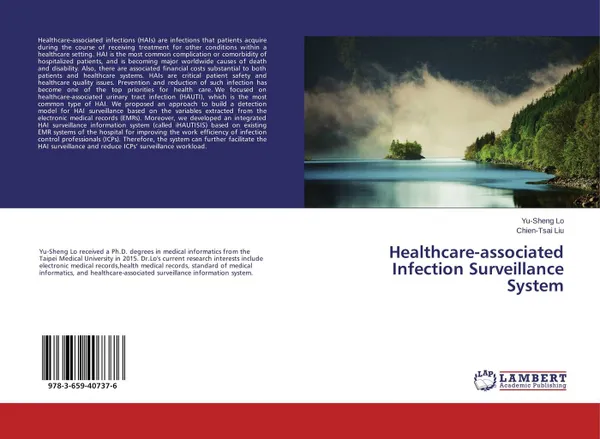 Обложка книги Healthcare-associated Infection Surveillance System, Yu-Sheng Lo and Chien-Tsai Liu