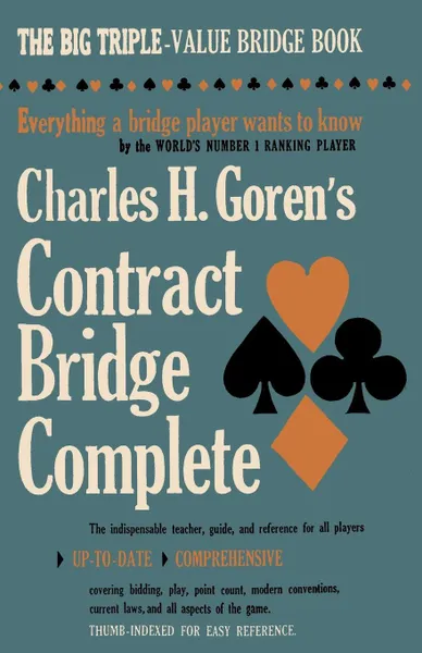 Обложка книги Charles H. Goren's Contract Bridge Complete, Charles H Goren, Sam Sloan