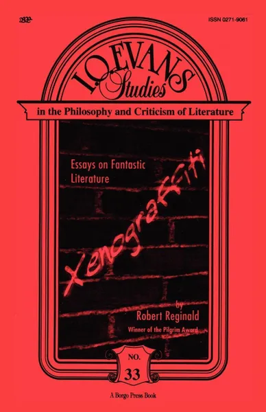 Обложка книги Xenograffiti. Essays on Fantastic Literature, Robert Reginald