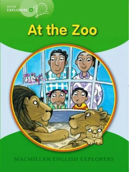 Обложка книги Little Explorers A: At the Zoo, Louis Fidge
