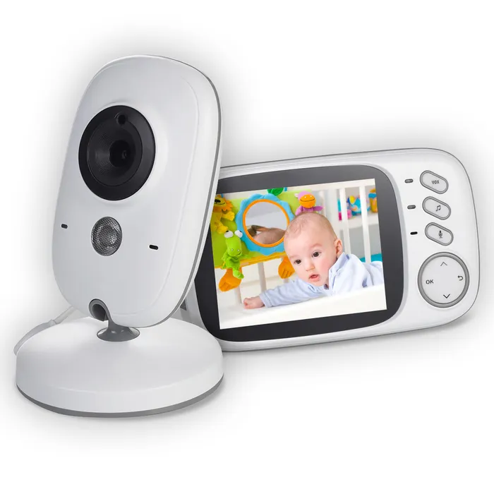 Беспроводная видеоняня Baby Monitor VB603 (голосовая активация, ночное видение, колыбельные, термометр AE603)