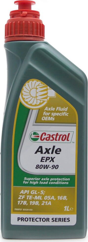 фото Масло трансмиссионное Axle EPX 80W-90 1л APi GL-5 минер. Castrol