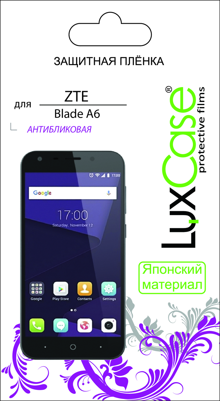 фото Пленка ZTE Blade A6 / антибликовая от LuxCase