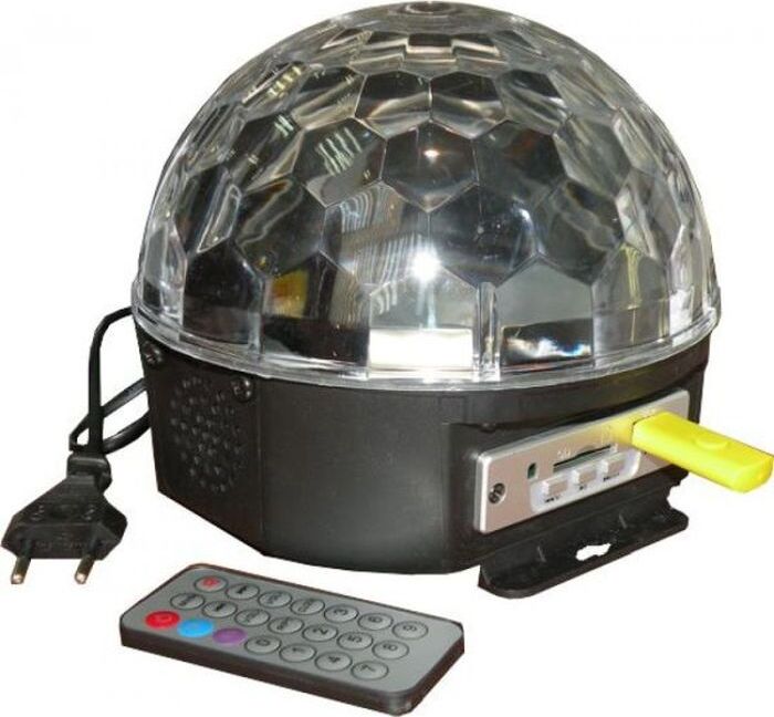 фото Светодиодный дискошар LED Crystal Magic Ball Light с флешкой и пультом Нет бренда
