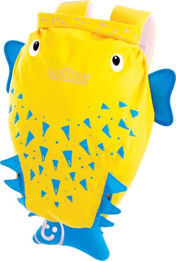Рюкзак для бассейна и пляжа Trunki Рыба Пузырь (желтый/голубой), 0111-GB01 - изображение