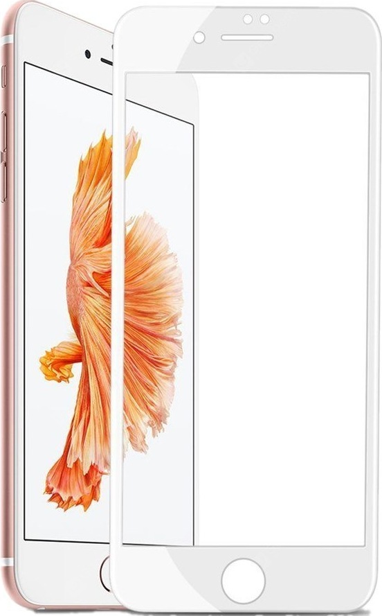 фото Стекло защитное премиум BINGO для Apple iPhone 7/8, белый