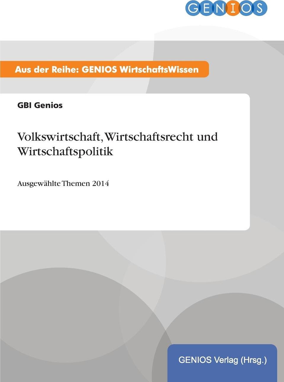 фото Volkswirtschaft, Wirtschaftsrecht und Wirtschaftspolitik