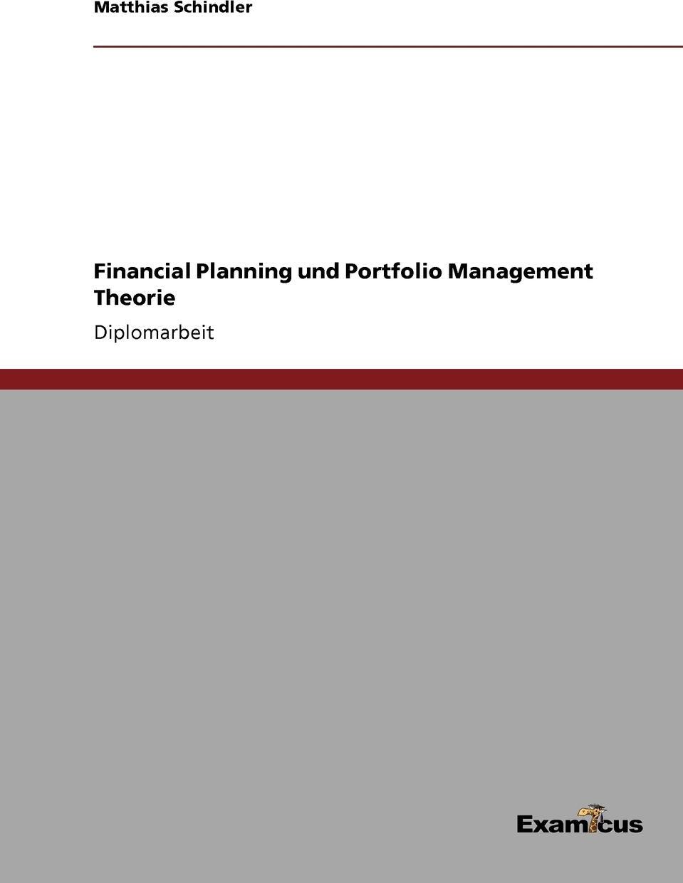 фото Financial Planning und Portfolio Management Theorie