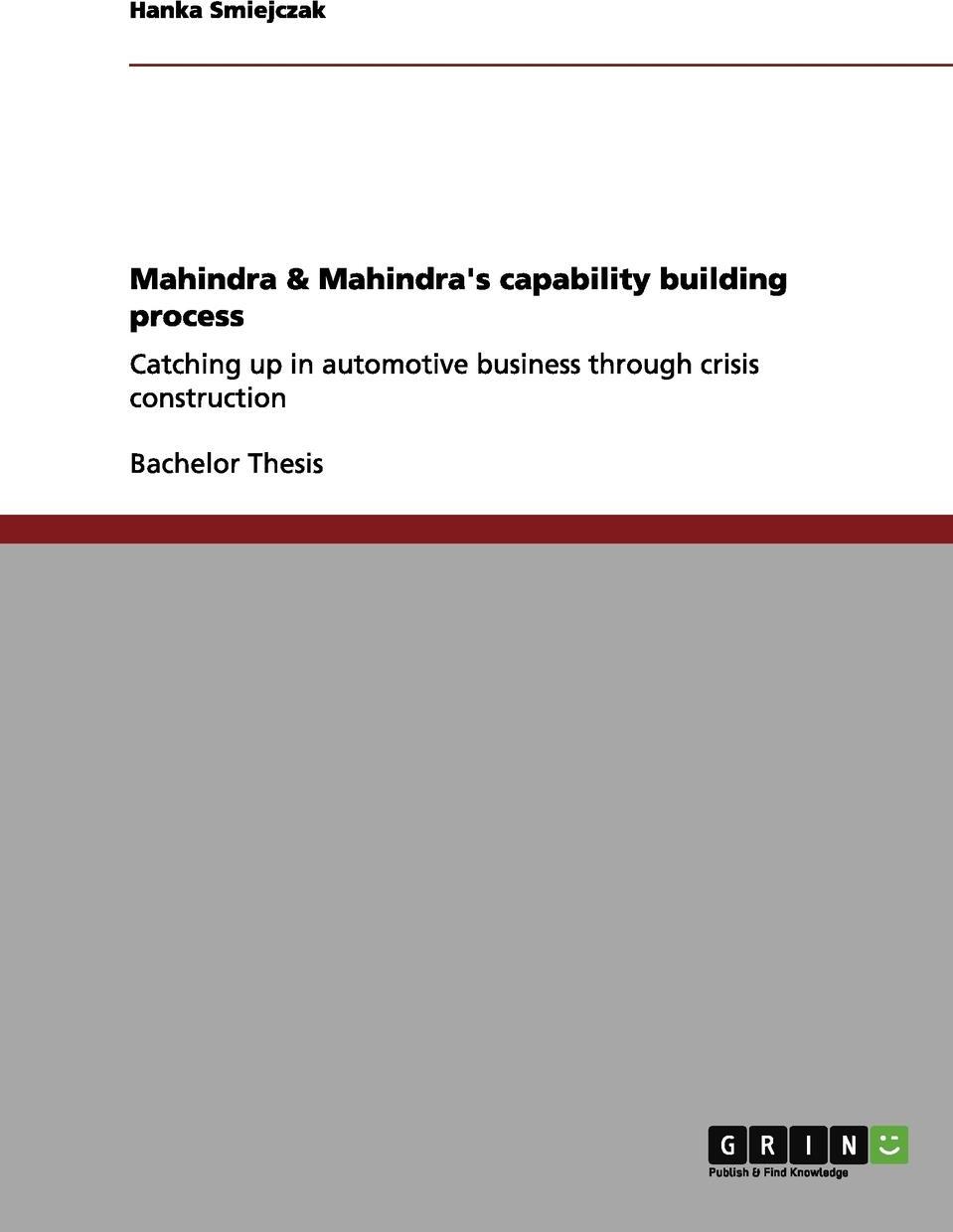 фото Mahindra & Mahindra's capability building process