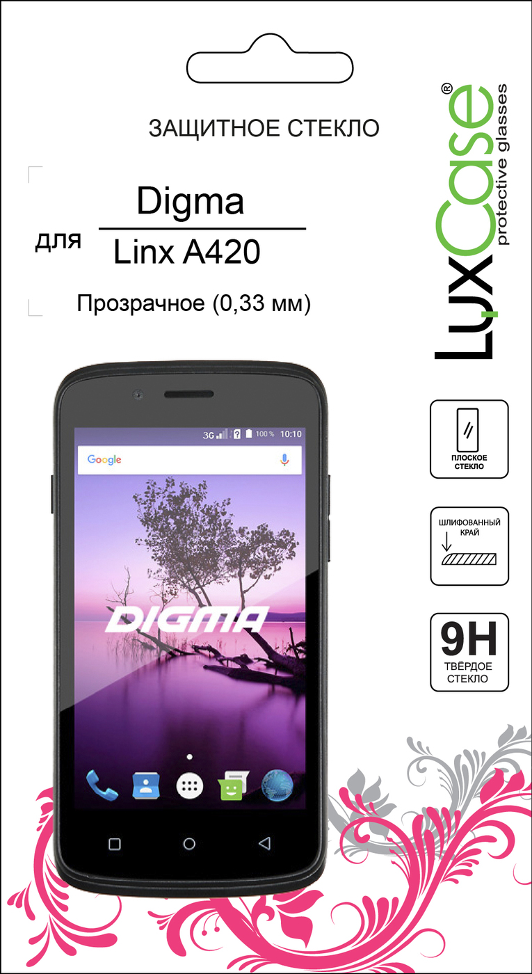 фото Защитное стекло Digma Linx A420 от LuxCase