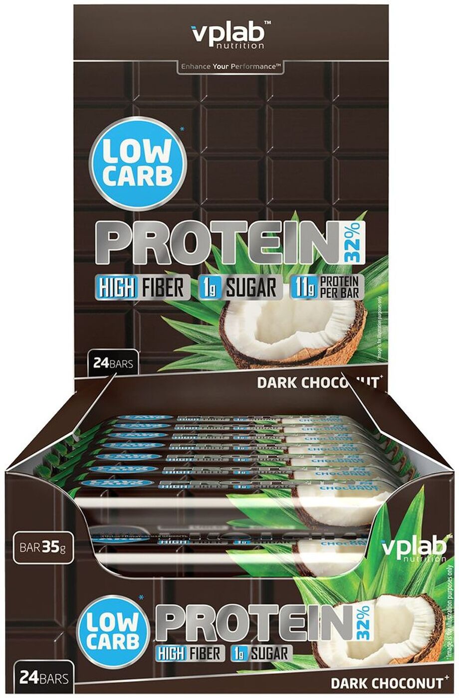 Протеиновый батончик VPLAB Nutrition