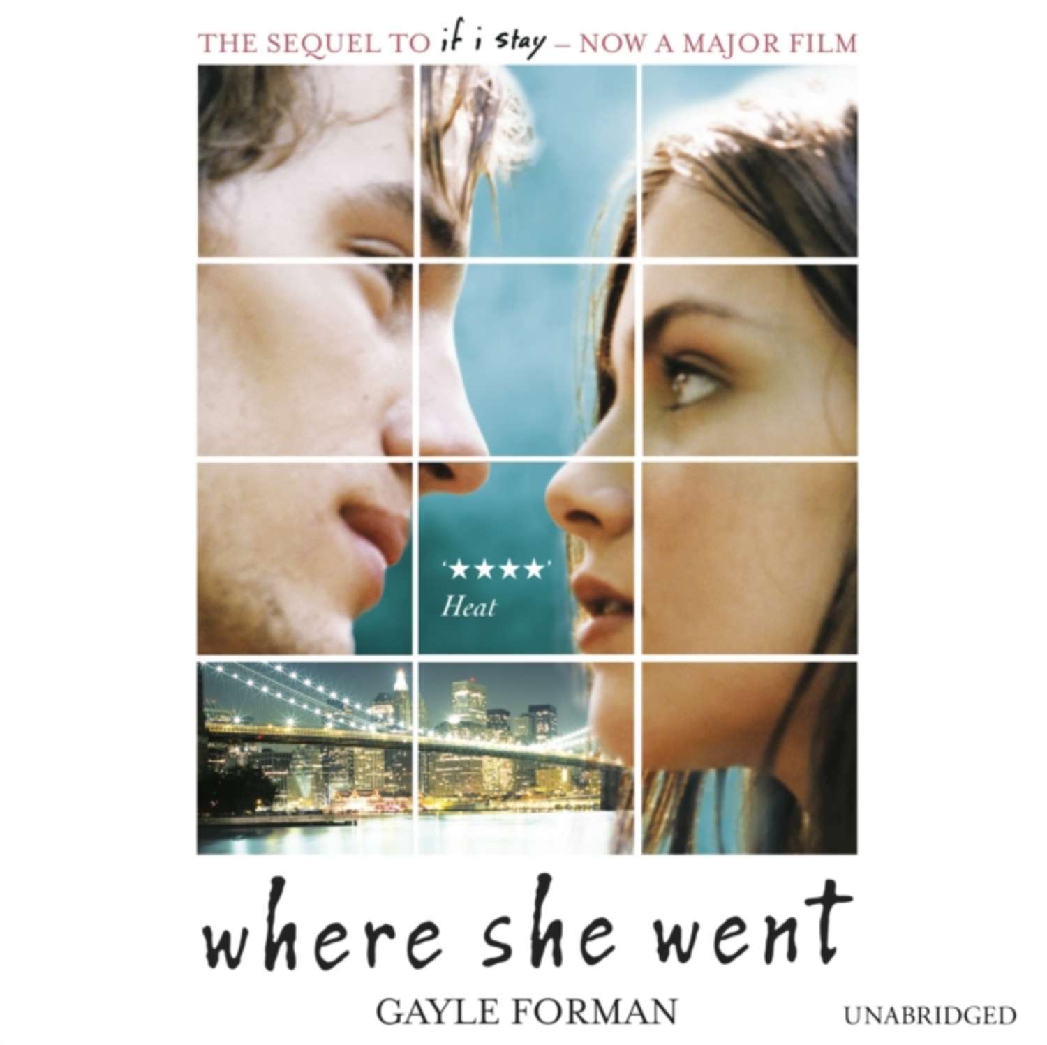 Where she work now. She goes. Gayle Forman. Where she went. Forman g. "if i stay".