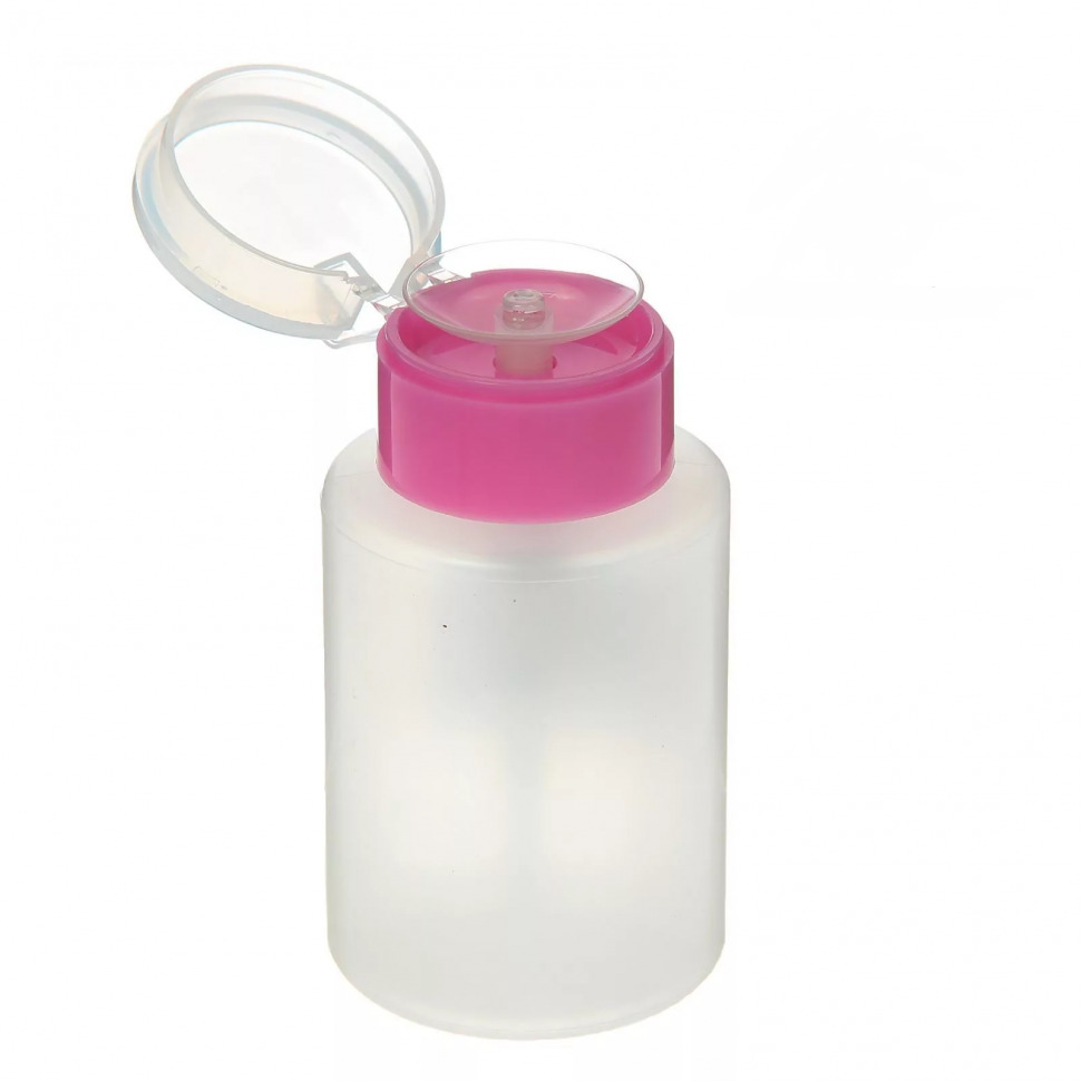 Kristaller Дозатор с помпой для жидкости 120мл розовый