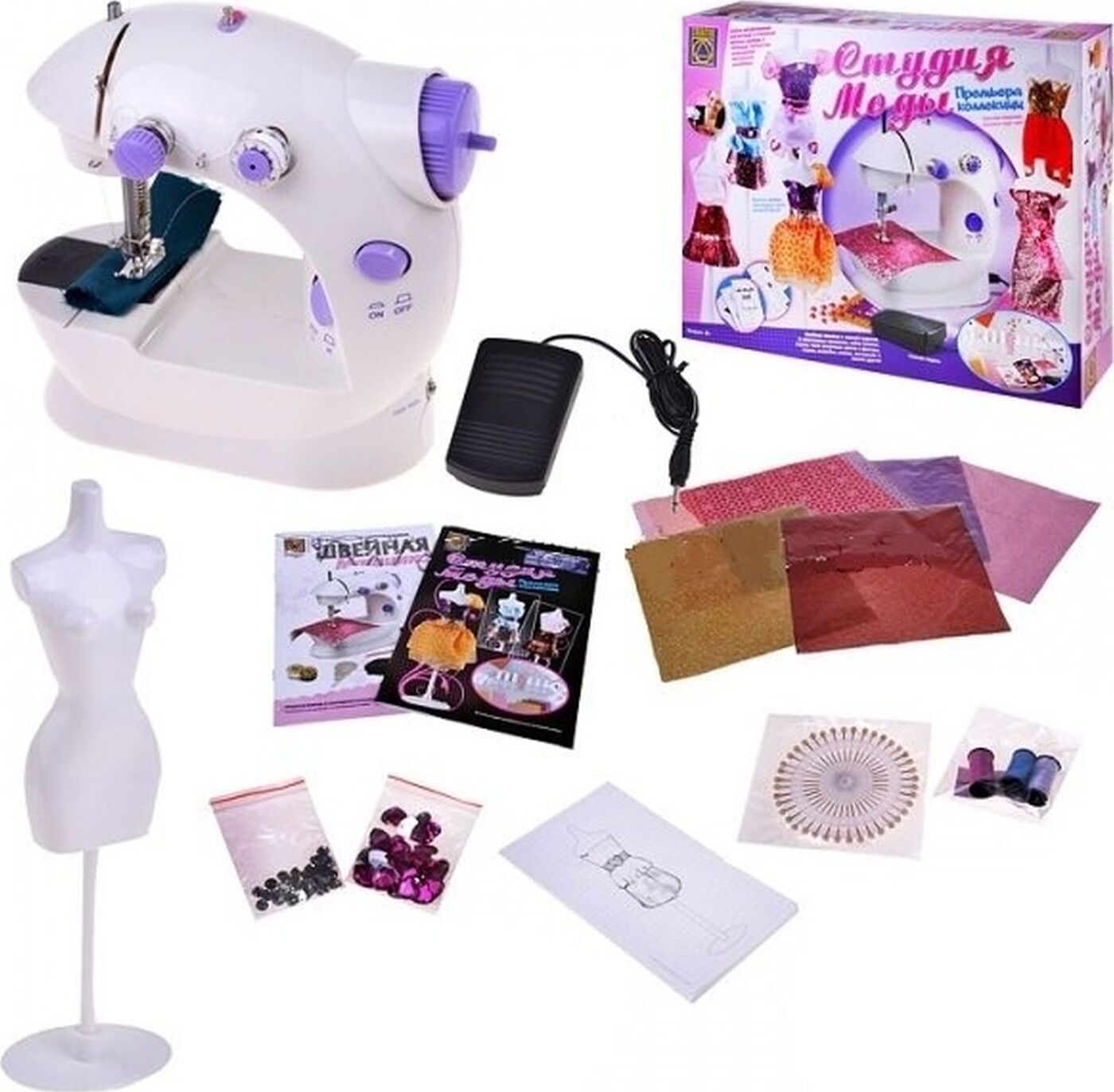 Студия моды детская швейная машинка Creative