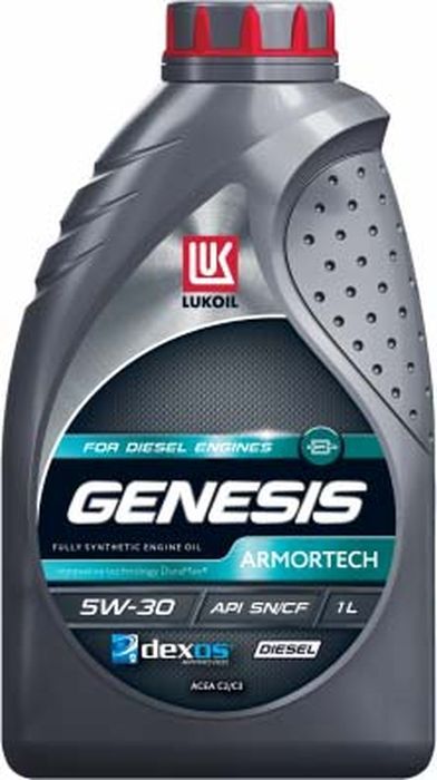 ЛУКОЙЛ (LUKOIL) GENESIS ARMORTECH DIESEL 5W-30 Масло моторное, Синтетическое, 1 л