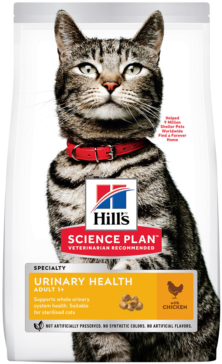 Сухой корм HILL'S SCIENCE PLAN URINARY STERILISED CAT CHICKEN для ...